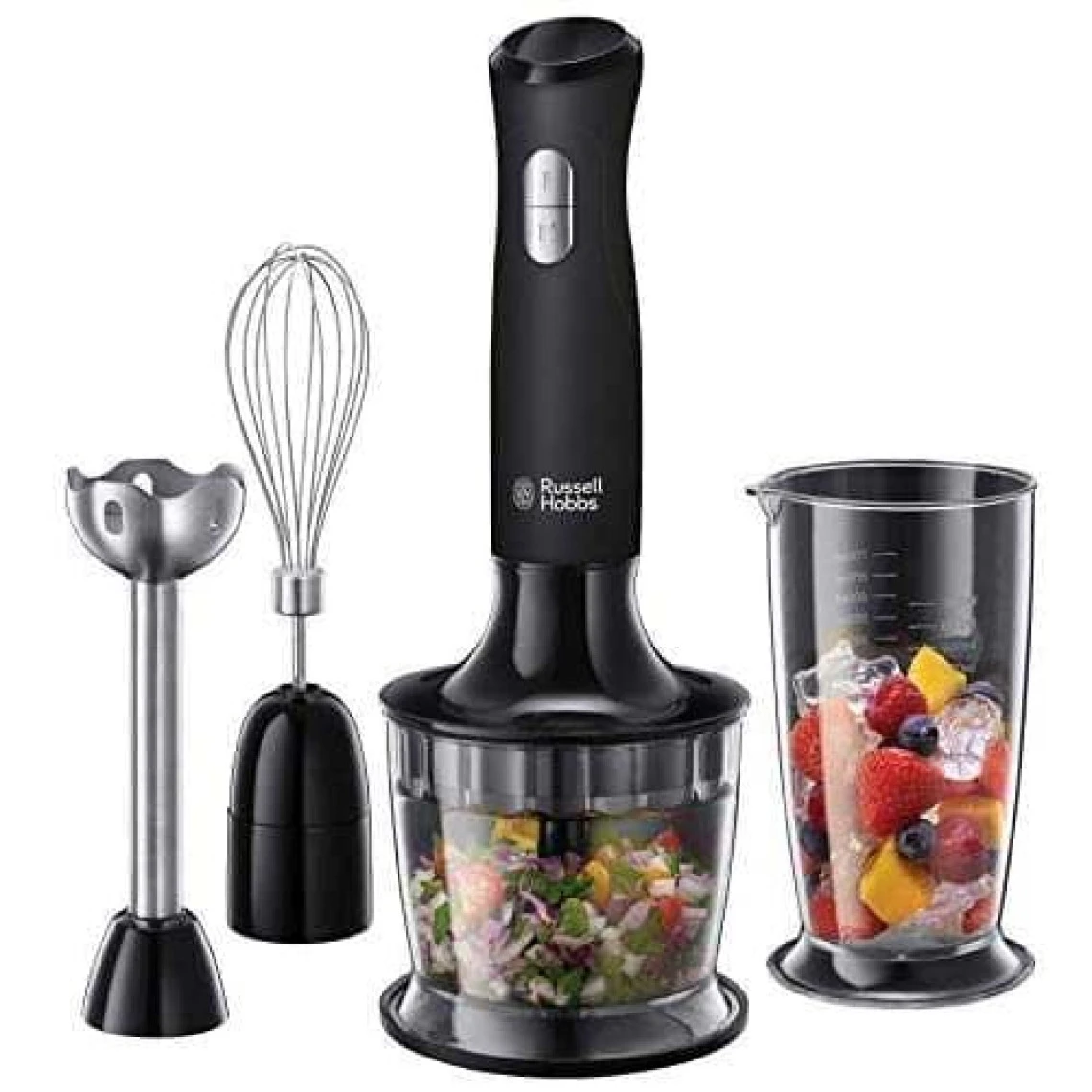 Russell Hobbs 24702-56 Mixeur Et Batteur 3 En 1 500W 240V 0.5L Multifonction Acier I... 1 Russell Hobbs 24702-56 Mixeur Et Batteur 3 En 1 500W 240V 0.5L Multifonction Acier I...