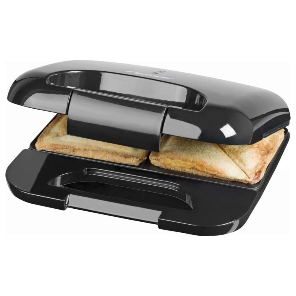 Bestron Appareil à Croque-monsieur Funcooking ASM750Z 750 W Noir 2 Bestron Appareil à Croque-monsieur Funcooking ASM750Z 750 W Noir – Image 2