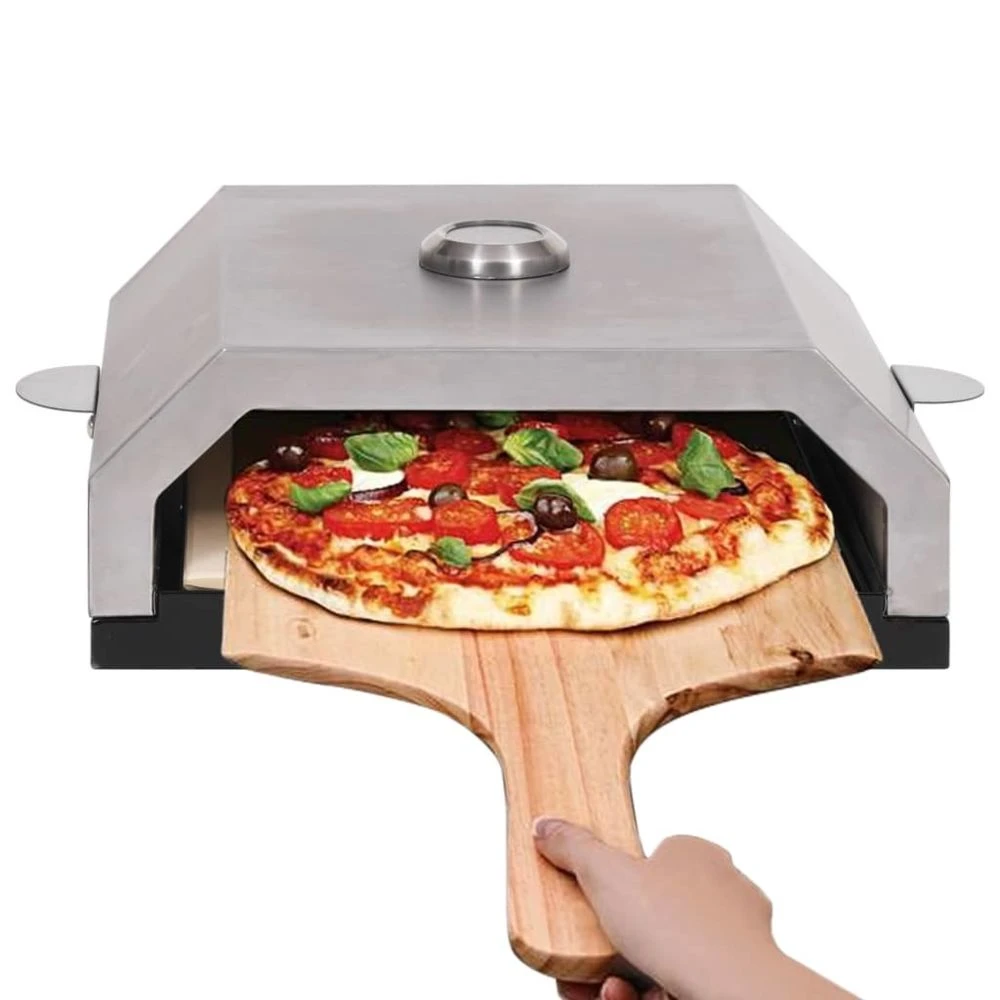 VidaXL Four à Pizza Avec Pierre En Céramique Pour Barbecue Au Charbo... 3 VidaXL Four à Pizza Avec Pierre En Céramique Pour Barbecue Au Charbo... – Image 3