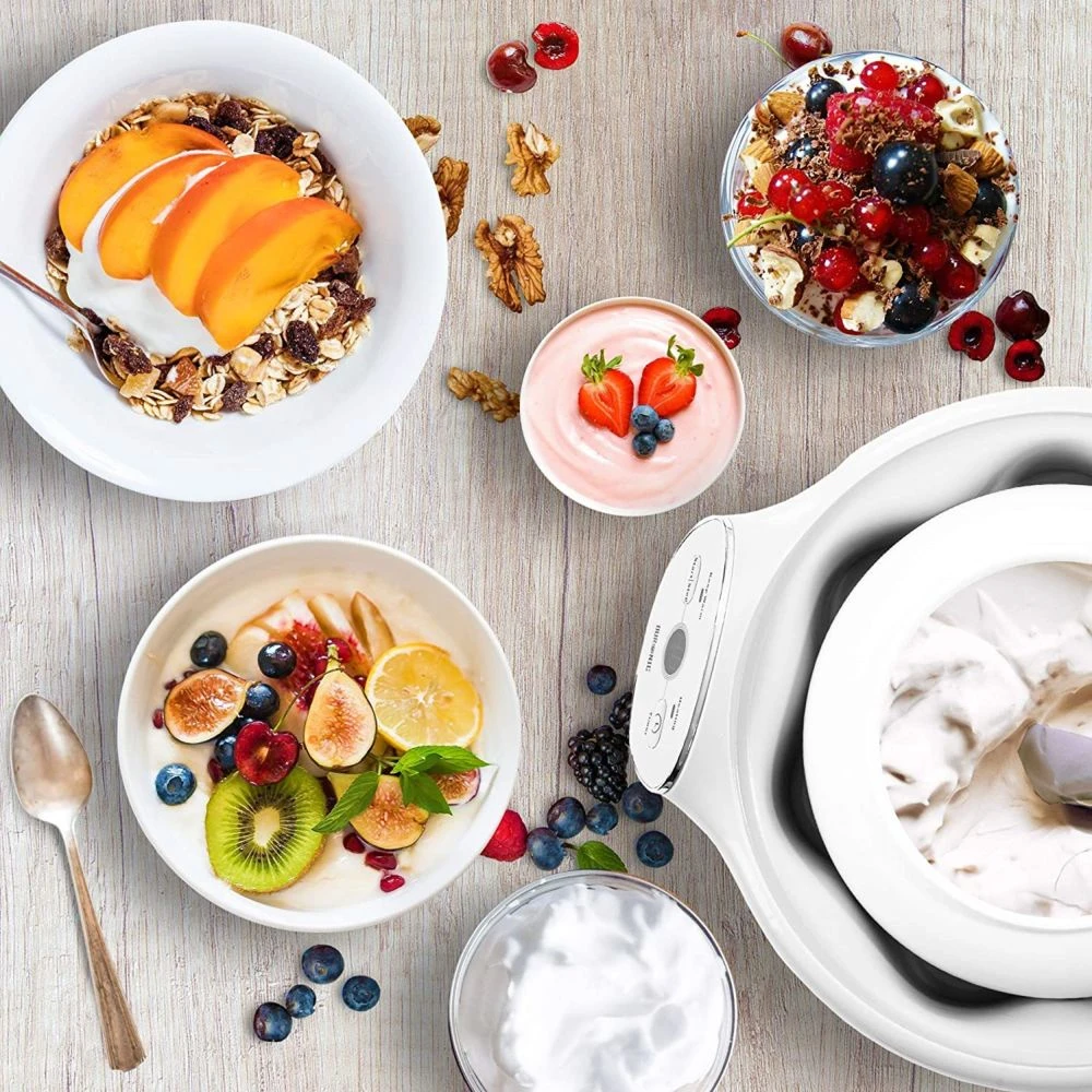 Duronic YM1 Yaourtière électrique Avec écran Numérique Et 1 Pot En... 4 Duronic YM1 Yaourtière électrique Avec écran Numérique Et 1 Pot En... – Image 4