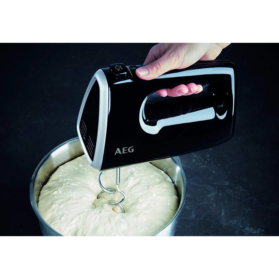 AEG Hm3310 Mélangeur De Pâtisserie, 350 W, 5 l, 2100 g/min, 85 ... 3 AEG Hm3310 Mélangeur De Pâtisserie, 350 W, 5 l, 2100 g/min, 85 ... – Image 3