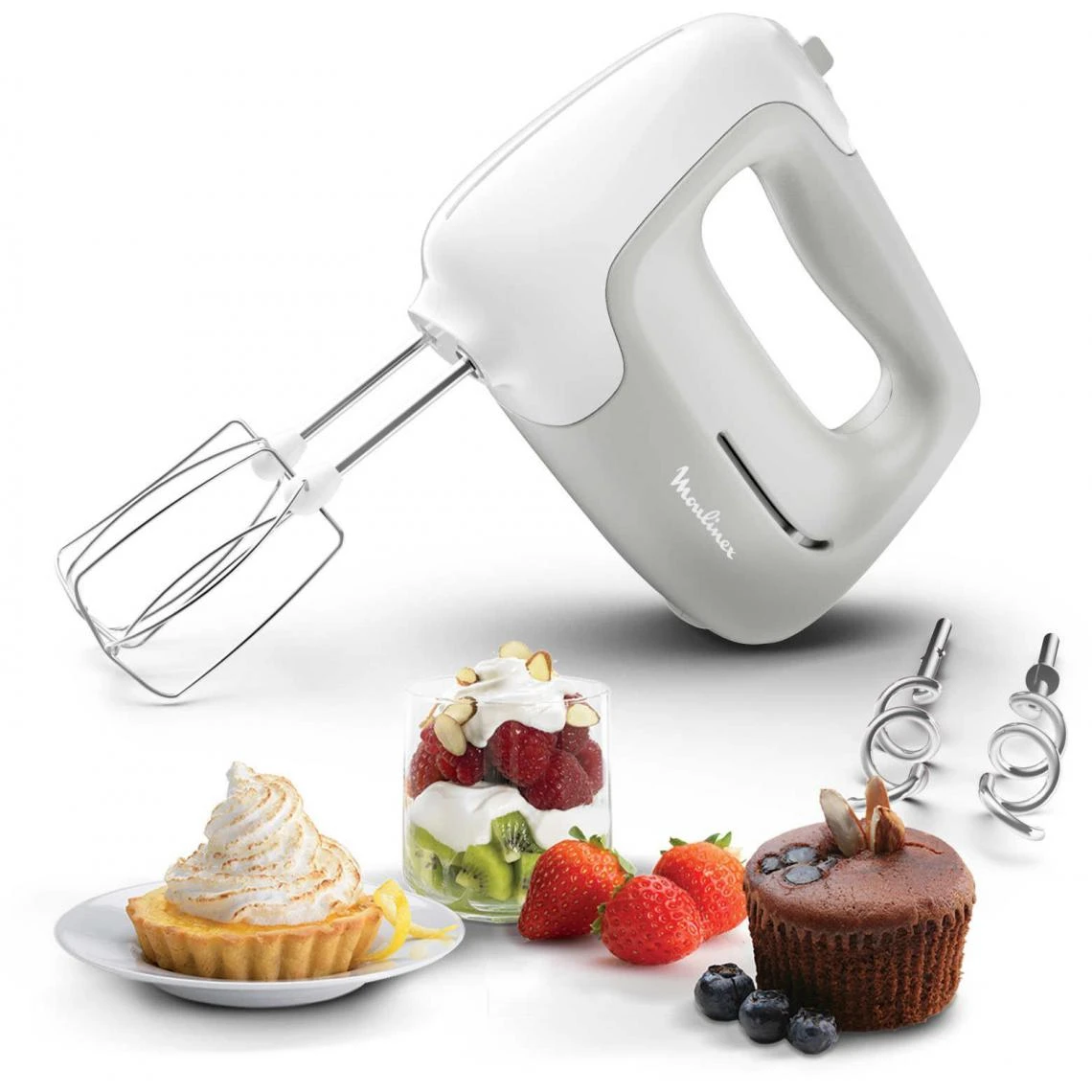 Batteur électrique 450w Blanc - Hm450b10 - MOULINEX 5 Batteur électrique 450w Blanc - Hm450b10 - MOULINEX – Image 5