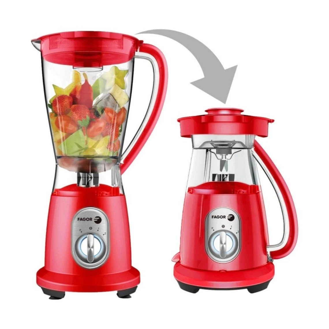 Bol Mixeur FAGOR 600 W 5 Bol Mixeur FAGOR 600 W – Image 5