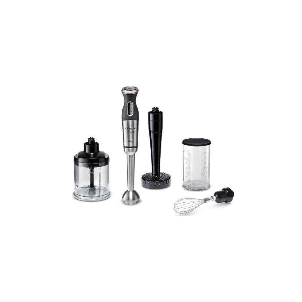 BOSCH Mixeur-plongeant MaxoMixx 750W Pied Inox + Accessoires MSM87165 1 BOSCH Mixeur-plongeant MaxoMixx 750W Pied Inox + Accessoires MSM87165