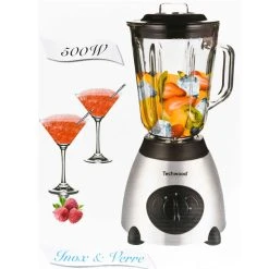 Alternative view of Provence Outillage Blender Inox Avec Bol En Verre 500w