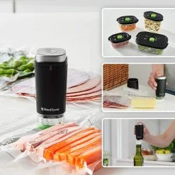 FoodSaver Machine Mise Sous Vide VS1199x - Sans Fil 10 FoodSaver Machine Mise Sous Vide VS1199x - Sans Fil -Black & Decker Magasin machine mise sous vide vs1199x sans fil 5 1140x1140