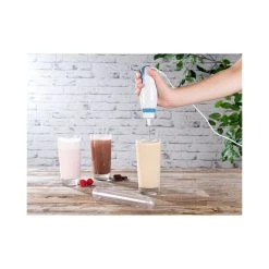 Rosenstein & Sohne Mini Batteur électrique à Main Pour émulsions Et Cocktails