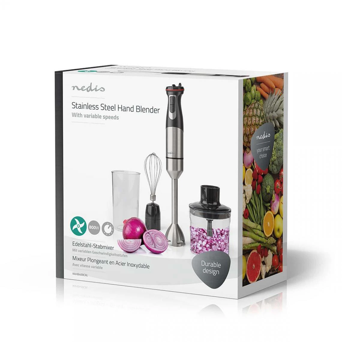 Mixeur Nedis 800W 9 Mixeur Nedis 800W – Image 9