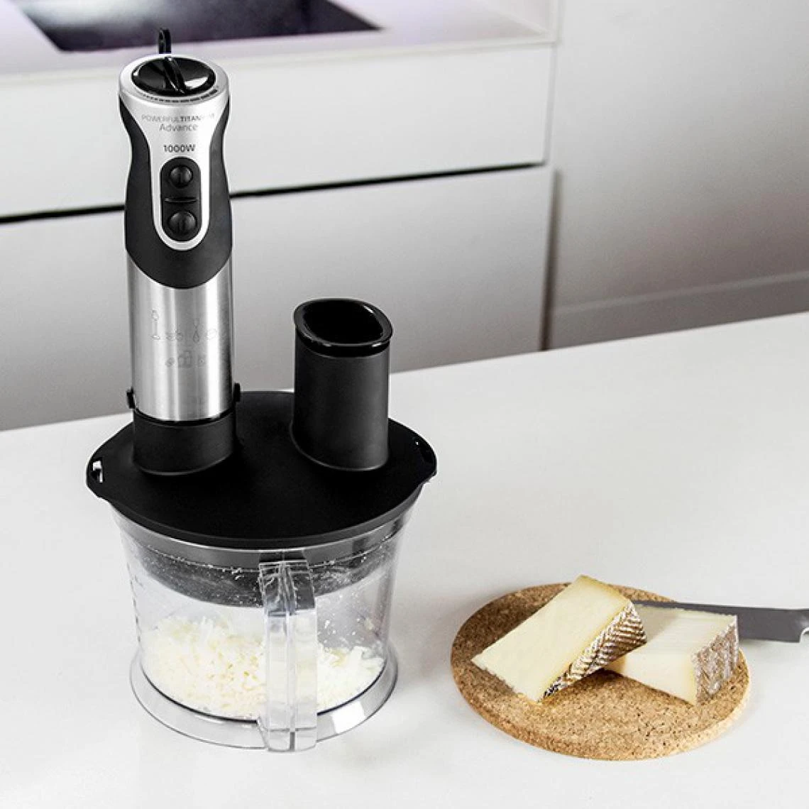 Mixeur Plongeant Cecotec Powerful Titanium 1000 Pro 1000W 1 Mixeur Plongeant Cecotec Powerful Titanium 1000 Pro 1000W