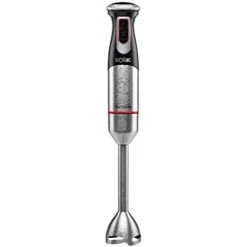 Solac Mixeur Plongeant Pro 1200W Inox Noir