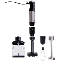 Camry Set Mixeur Plongeant, Hachoir Multi-usages, Fouet, 3 En 1, Acier Inoxy...