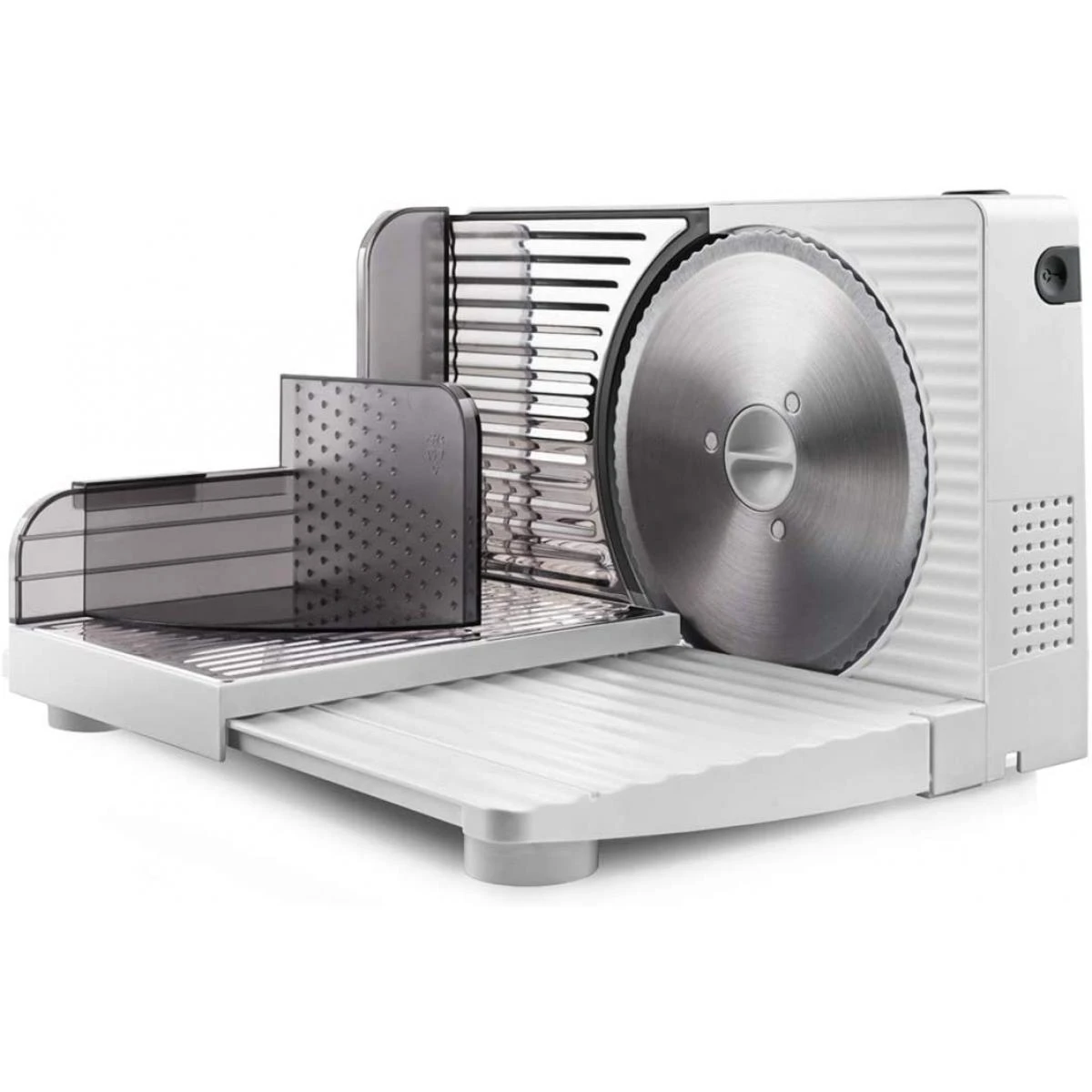 Taurus Trancheuse électrique Compact 100W Gris Blanc 1 Taurus Trancheuse électrique Compact 100W Gris Blanc