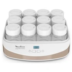 Yaourtière 12 Pots De 200ml 21w - Yg233a10 - MOULINEX