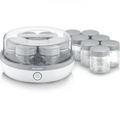Yaourtiere SEVERIN JG3520.760 Avec Livre De Recettes, 14 Pots De 150...