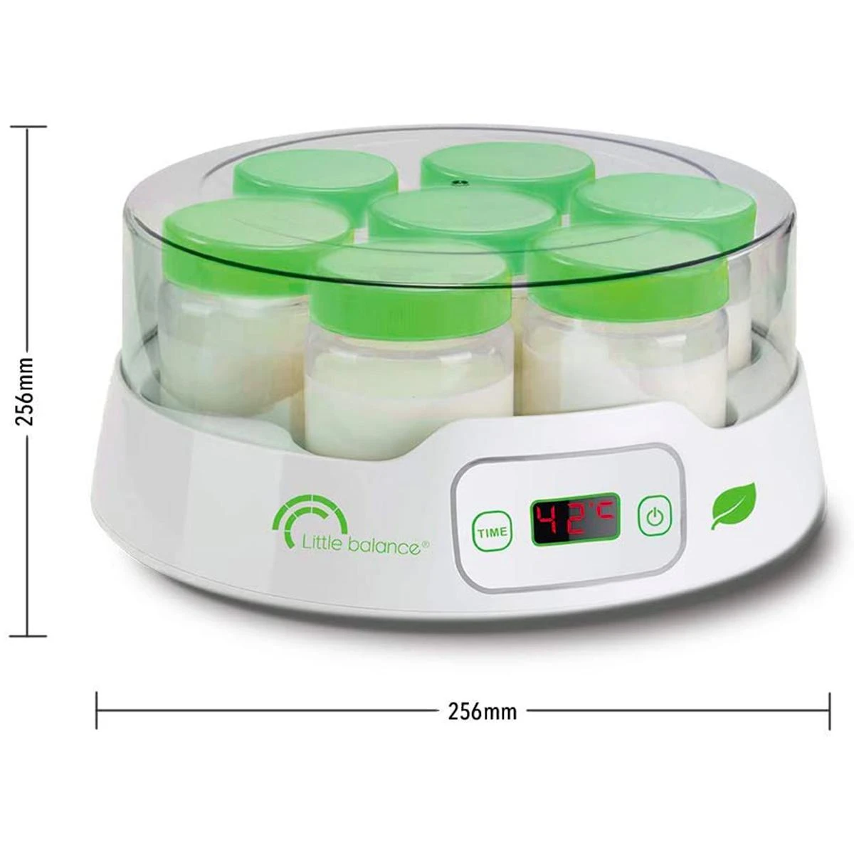 Little Balance Yaourtière 7 + 7 Pots 190ml - 8316 2 Little Balance Yaourtière 7 + 7 Pots 190ml - 8316 – Image 2