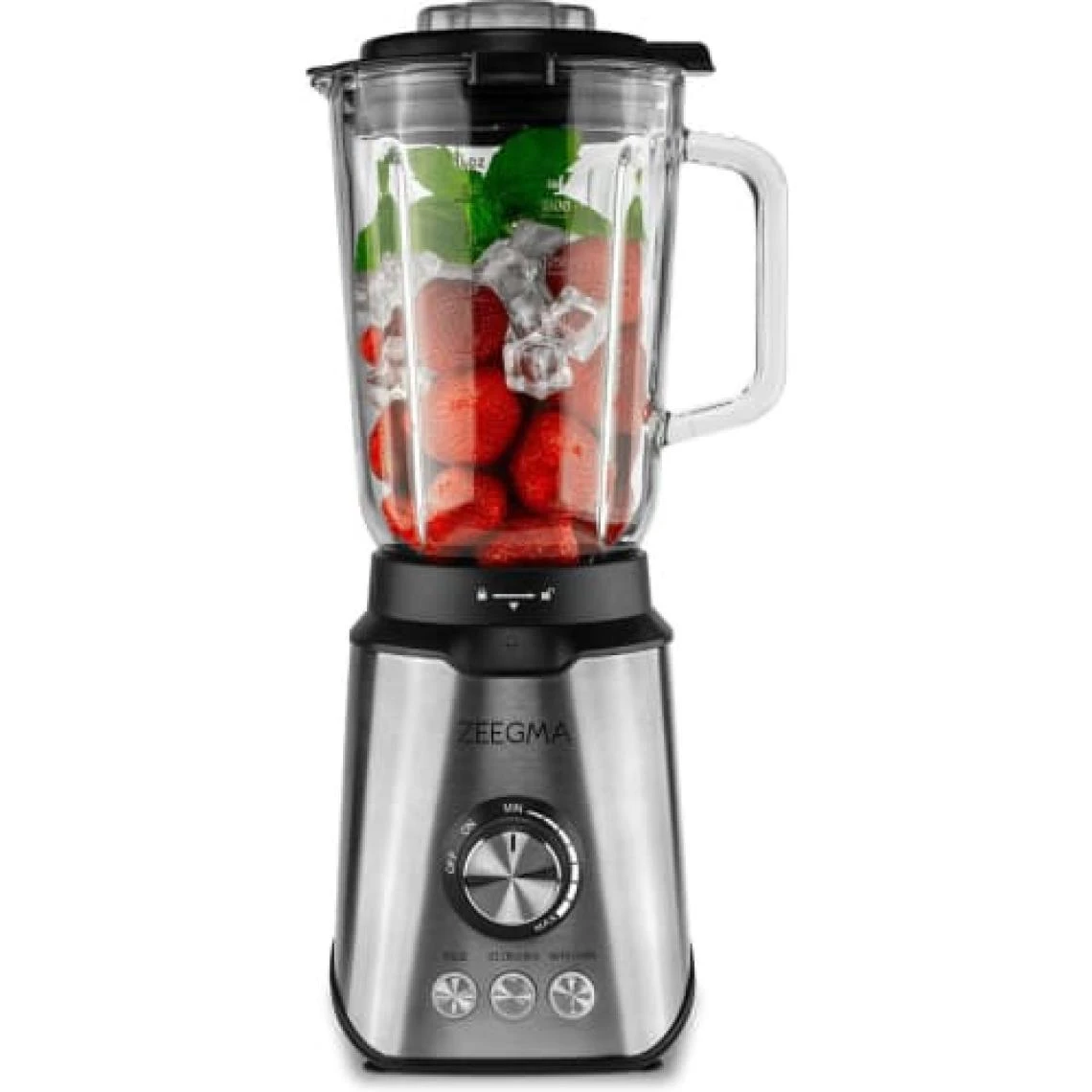 ZEEGMA ZE Grand Vitamine Blender 1.7L 1600W Pieds Antidérapants Aluminium Ac... 1 ZEEGMA ZE Grand Vitamine Blender 1.7L 1600W Pieds Antidérapants Aluminium Ac...